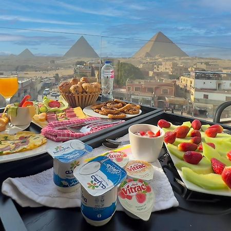 Steps In Pyramids View Hotel Kafrat al Jabal Exterior foto