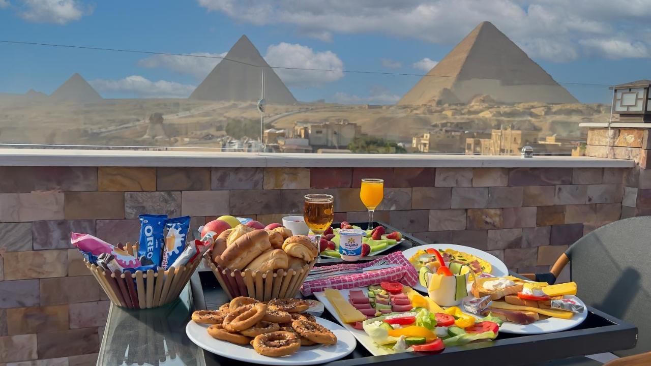 Steps In Pyramids View Hotel Kafrat al Jabal Exterior foto