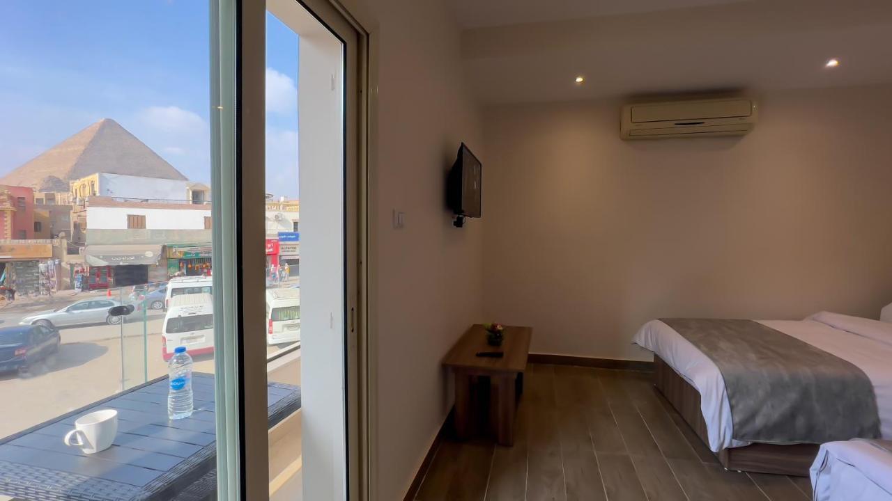 Steps In Pyramids View Hotel Kafrat al Jabal Exterior foto