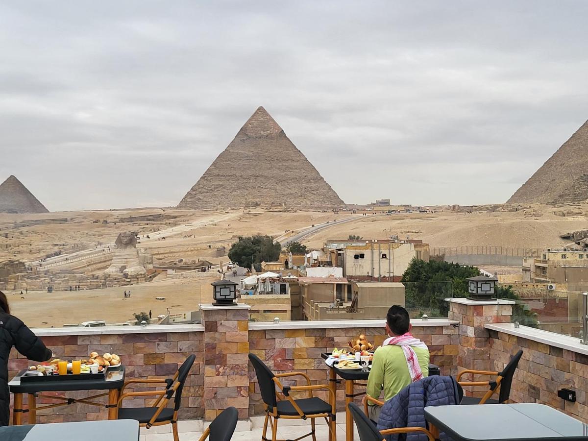 Steps In Pyramids View Hotel Kafrat al Jabal Exterior foto