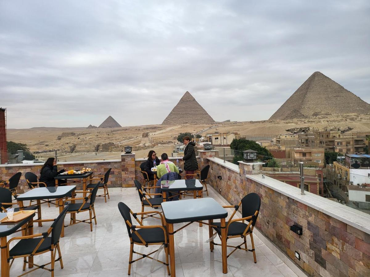 Steps In Pyramids View Hotel Kafrat al Jabal Exterior foto