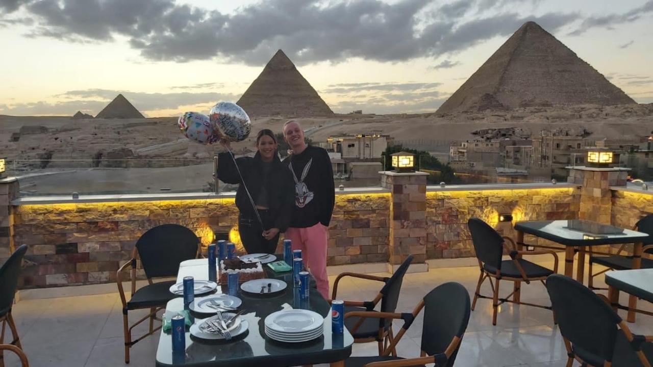 Steps In Pyramids View Hotel Kafrat al Jabal Exterior foto