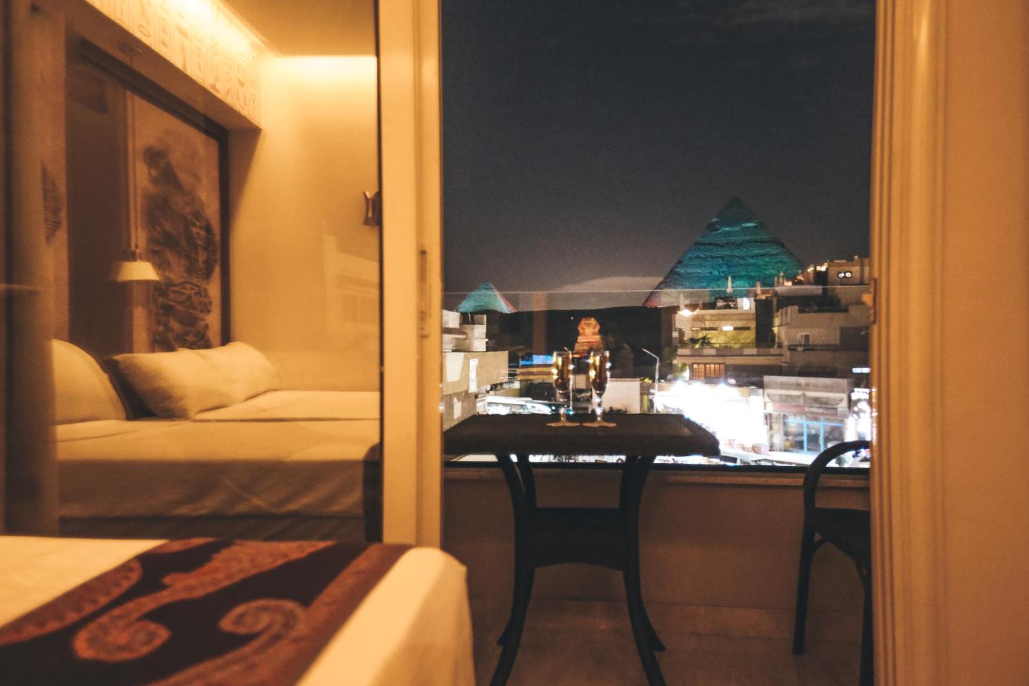 Steps In Pyramids View Hotel Kafrat al Jabal Exterior foto